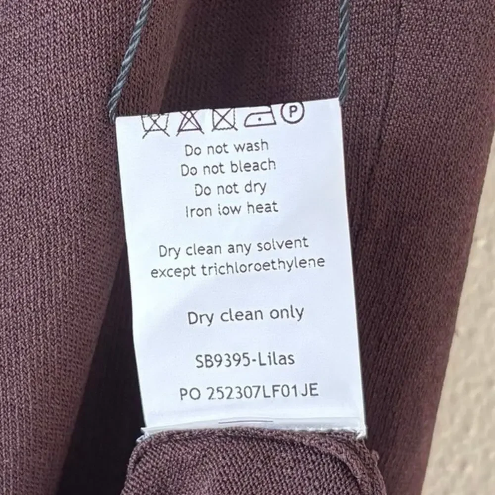 NWOT House of CB Lilas Espresso Knit Midi Skirt Size Medium